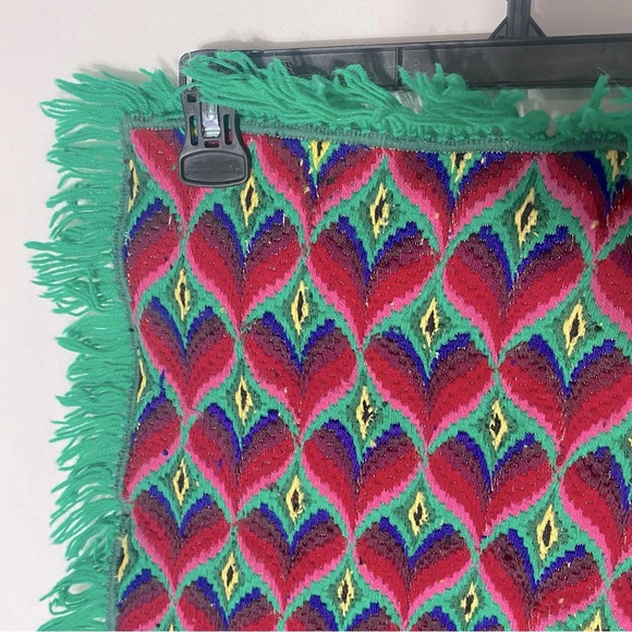 Vintage Handmade Woven Tapestry Art Decor - Picture 6 of 13